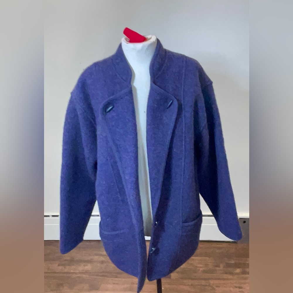 Women's Violet Wool Geiger Blazer